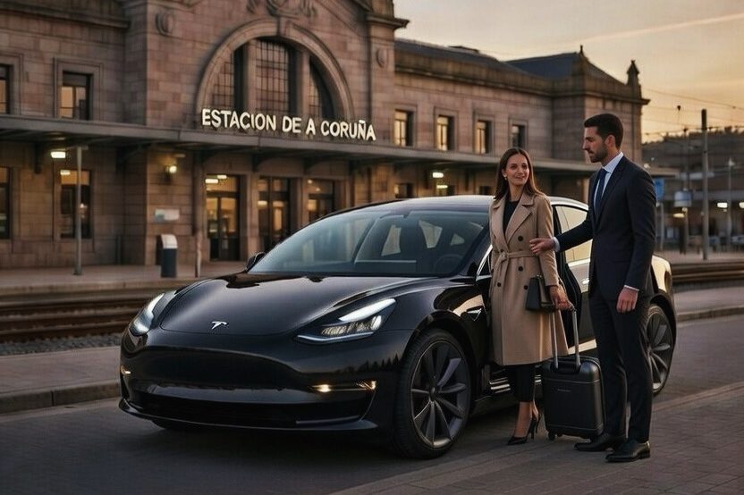 Servicio VTC estación de tres A Coruña